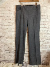 The Limited Cassidy Fit Pants Womens 10 Dark Gray Office Career Wear Preppy