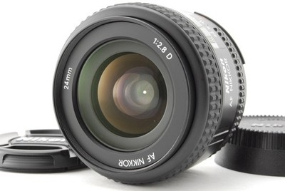  [Almost MINT] Nikon AF Nikkor 24mm F2.8 D Wide Angle Lens F Mount From JAPAN