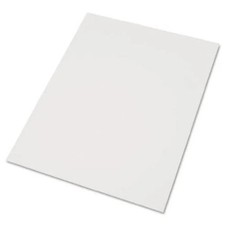 Pacon 5461 6 Ply Railroad Board- White- 22 X 28 In.