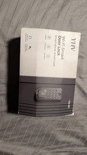 YHV CA02 Wi-Fi Fingerprint Keypad Smart Door Lock, Alexa/Google Compatible