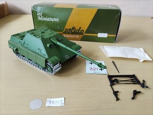 SOLIDO, CHAR JAGDPANTHER, motorisé, télécommandé, jouet ancien, boîte
