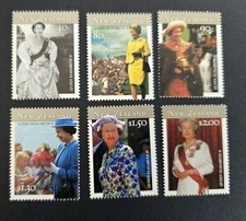 New  Zealand  2001 Queen Elizabeth II  Set  MUH  B8