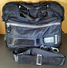Vintage Diesel Black Nylon Crossbody Messenge...