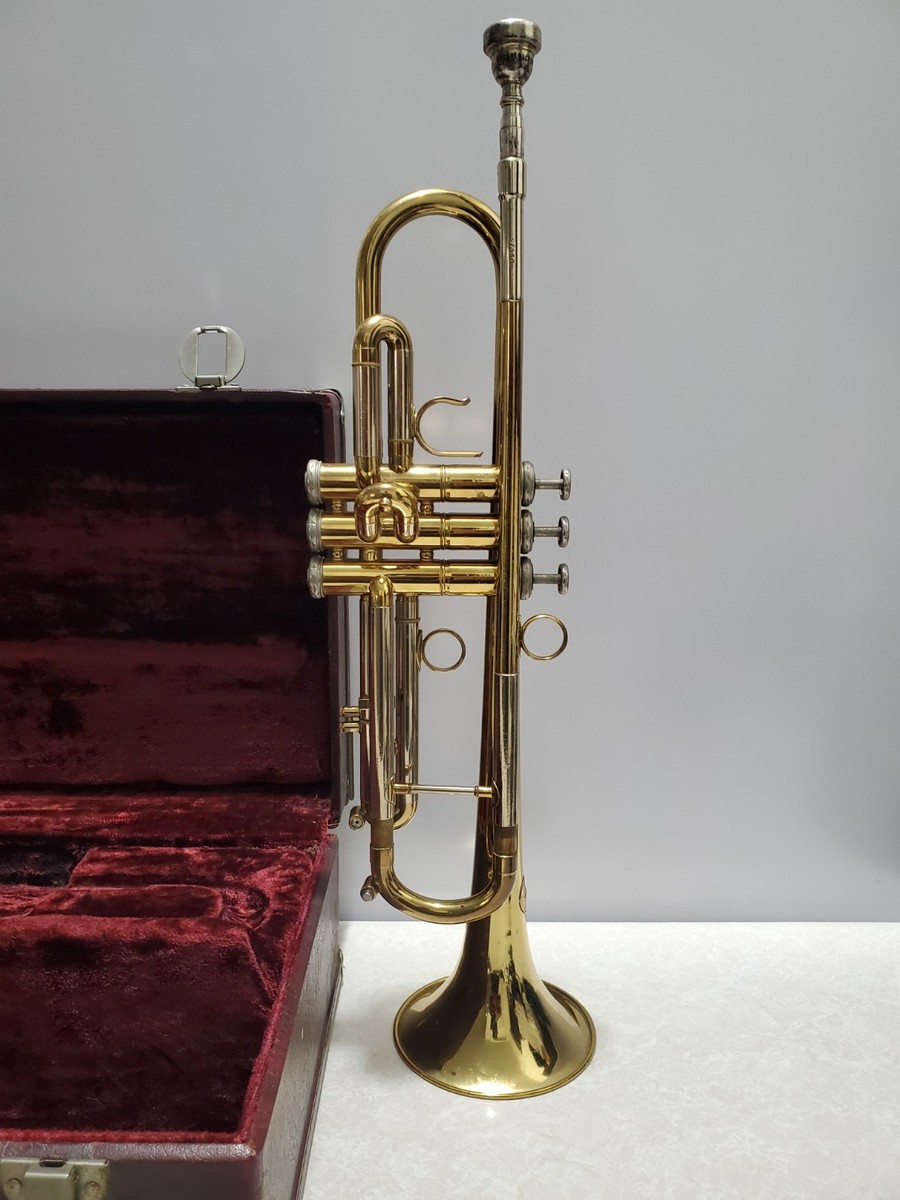 トランペット 本体 ホルトンMFアドミラルモデルST550 ゴールド Holton Maynard Ferguson MF ST550 Trumpet~ In good Condition ~ See