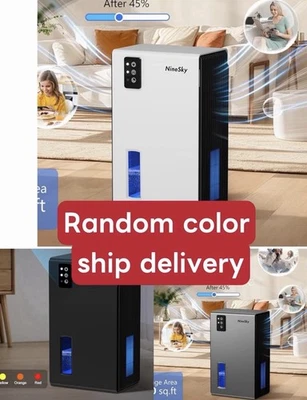 model CT2 Dehumidifier,95OZ Dehumidifier for Home 1000 Sq.Ft - Quiet with Auto - Image 1 of 4