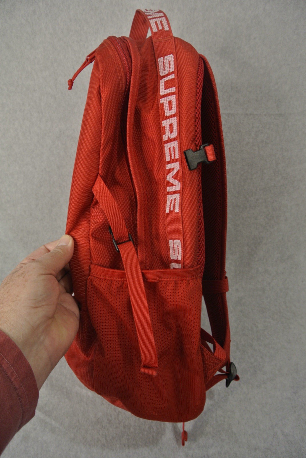 Red Supreme backpack - image 2