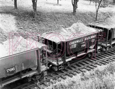 Cornwall Railroad Steel Full Ore Car 756- 8x10 Photo