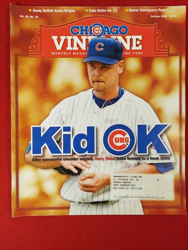 Chicago Cubs Vineline Magazine 2005 Complete Year 12 Issues - Picture 11 of 16