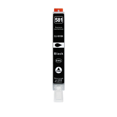 1x XXL Drucker Patrone für Canon CLI-581 BK Schwarz TS705 TS6150 TS6350 TR8550