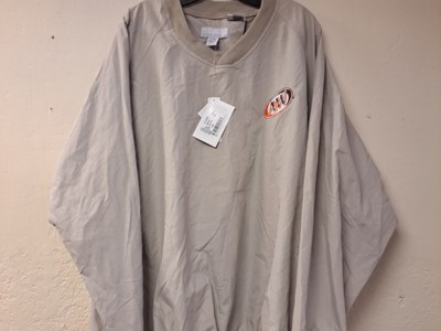 North End A&W Pull Over/wind Breaker Tan Jacket Size XXL NWT