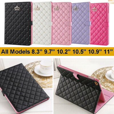 For iPad A16 11th 10th 9th 8th 7th 6th 5th Gen PU Leather Flip Stand Case Cover