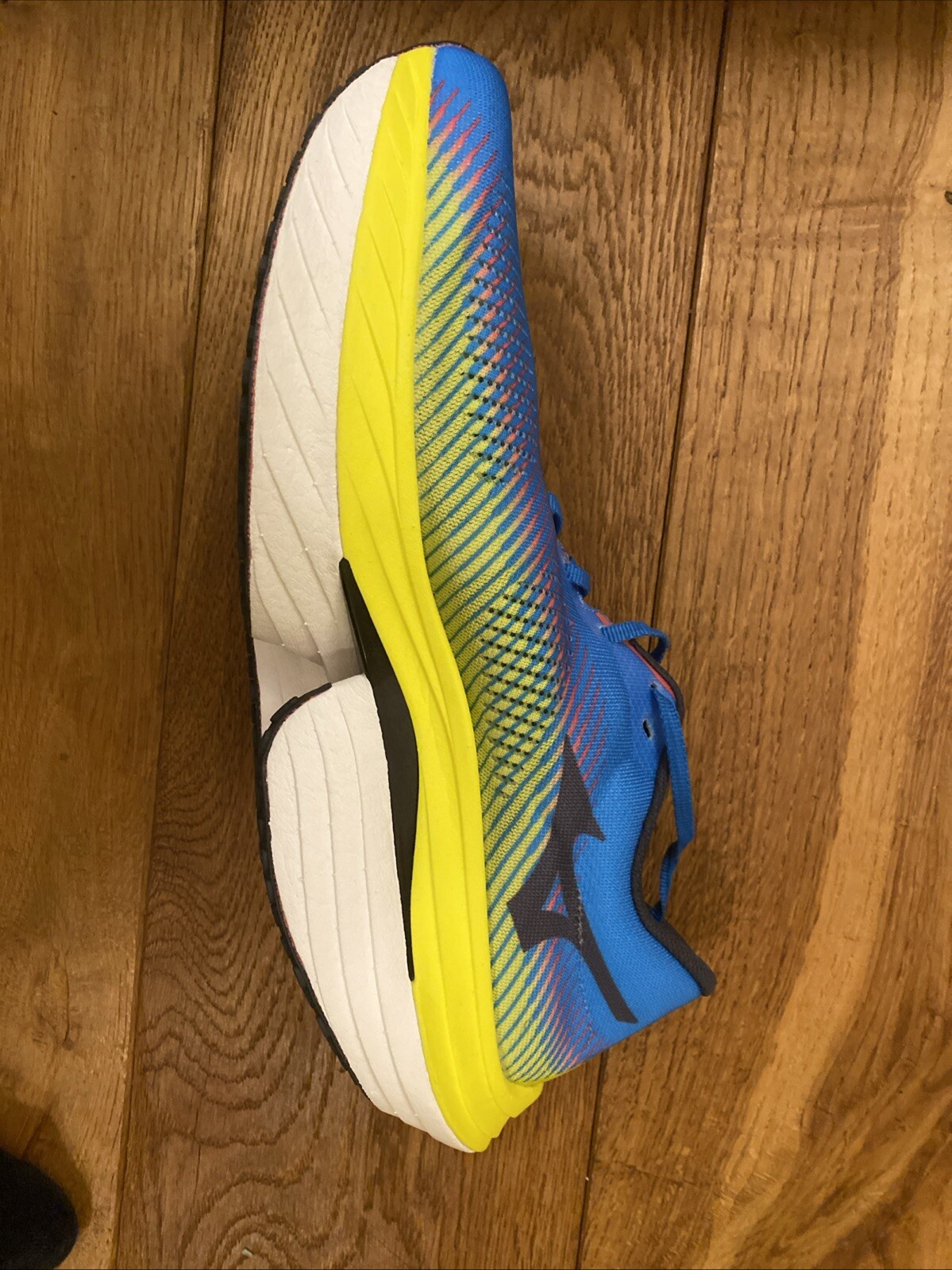 Mizuno Running Shoes WAVE REBELLION PRO NATURAL Rainbow UK 12 EUR 47 image 6