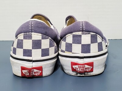 Vans Purple and White Slip-On Loafers Skate Slip-On Shoe en Purple | Vans CA main image 3