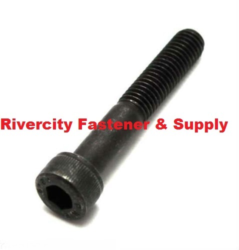 (1) M10-1.25x100 / M10x100 / 10mm x 100mm Socket Allen Head Screw Fine Thread - Picture 1 of 5