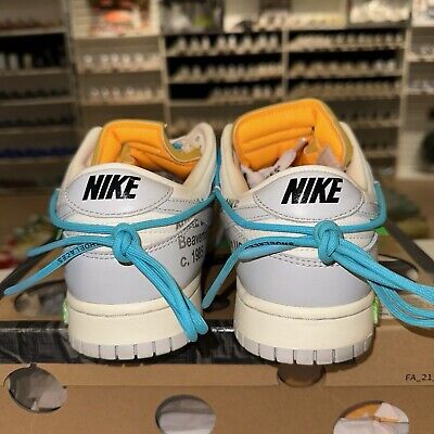 Size 9.5 - Nike Dunk Low x Off-White 'Lot 02 of 50' DM1602 Size 9.5 - Nike Dunk Low x Off-White 'Lot 02 of 50' DM1602