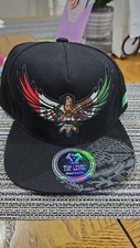 Mexico Eagle New HL Mexican Snapback Hat Cotton Flag Adult Baseball Cap