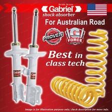 Front Gabriel Ultra Strut Shocks + Raised King Coils for Kia Sorento XM 09-12