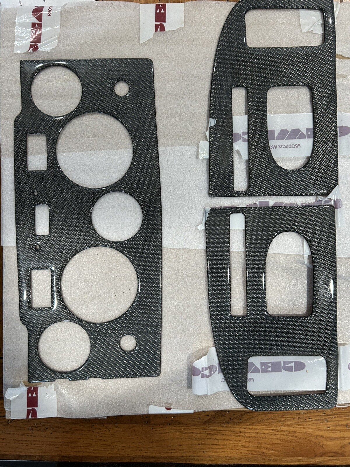 1988+ Lotus Esprit Carbon Fiber Dash Panels Overlay