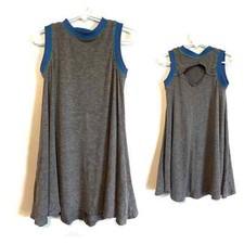 Falls Creek gray, sleeveless, casual dress. Size XS 4/5.