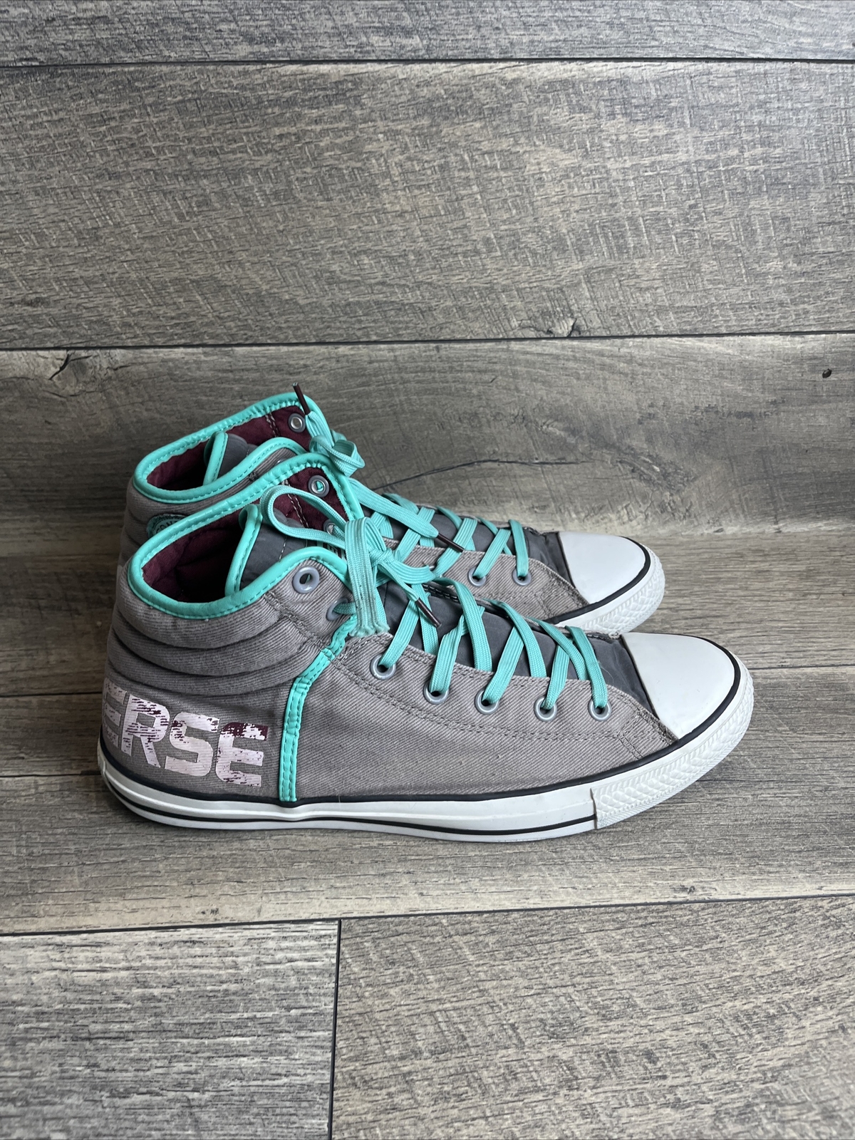 CONVERSE CT SWAG HI PH CHUCK TAYLOR ALL STAR PHAETON GREY SNEAKERS