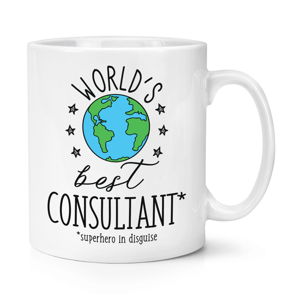 World's Best Consultant 10oz Mug Cup Funny Joke Favourite