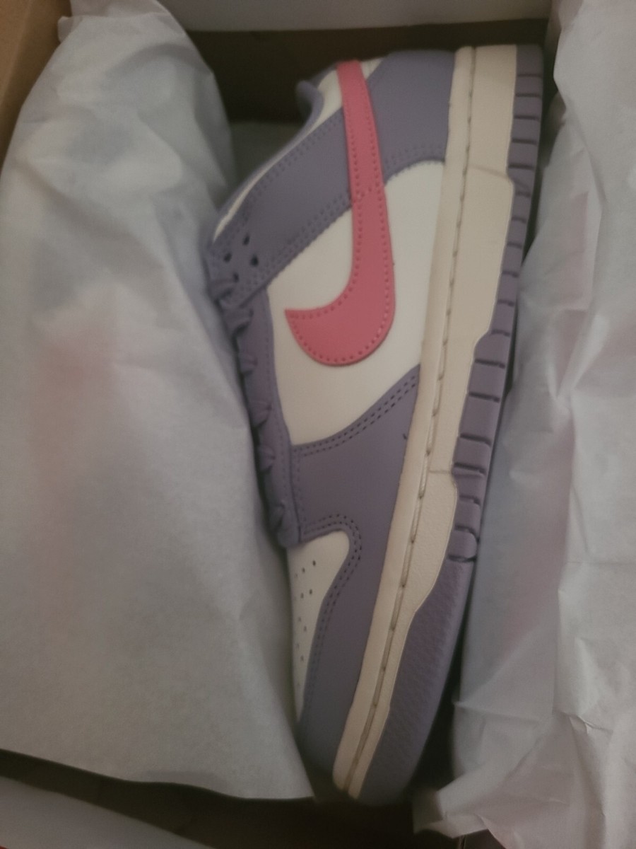 Nike Dunk Low Indigo Haze Coral Chalk Pink Purple Size 6.5