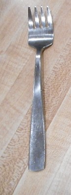 Vintage Mid Century 1pc GENSE ''Facette''Salad/Dessert Fork Stainless Steel SWEDEN
