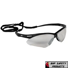 KLEENGUARD NEMESIS SAFETY GLASSES INDOOR/OUTDOOR LENS BLACK 25685 Z87+ (1 PAIR)