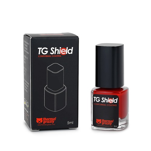 (3 EUR/ml) Thermal Grizzly - Shield Schutzlack - 5 ml - Afbeelding 5 van 6