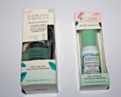 Physicians Formula Refreshmint Cucumber & Bamboo Eye De Puffer PF11094 + PF10567