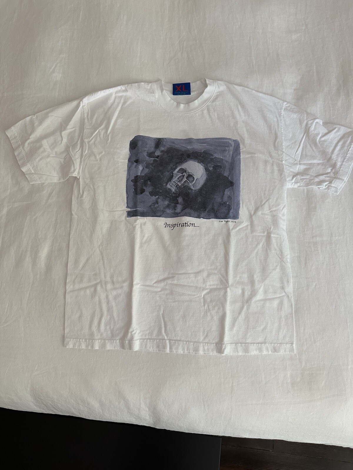 Dead & Co 2024 Vegas Tour XL Skull Tee by Online Ceramics-image