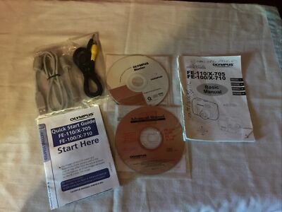 Olympus FE-110 Camera Digital 5.0 Megapixel 11x Zoom | eBay