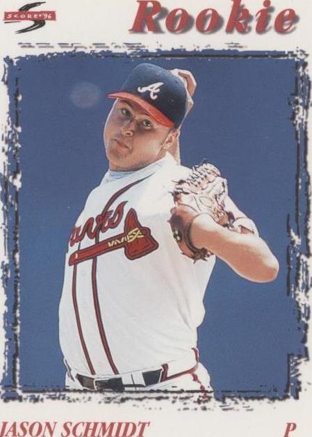 Jason Schmidt Baseball Atlanta Braves Sports Trading Cards for