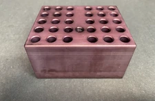 Cole-Parmer Aluminum Heat Block 30 Place for 0.5 ml Tubes