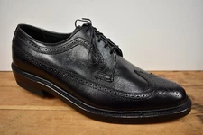 Executive Imperials Black Longwing Gunboat Blucher W Brogued Styling Size: 10.5C