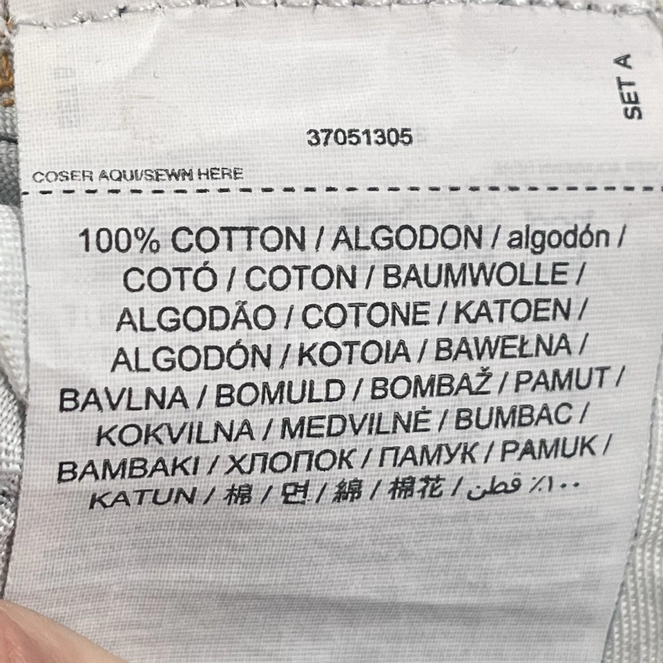 MNG Hailey Cut Off Denim Jean Shorts Button Fly Sz 8 - Image 4 of 4