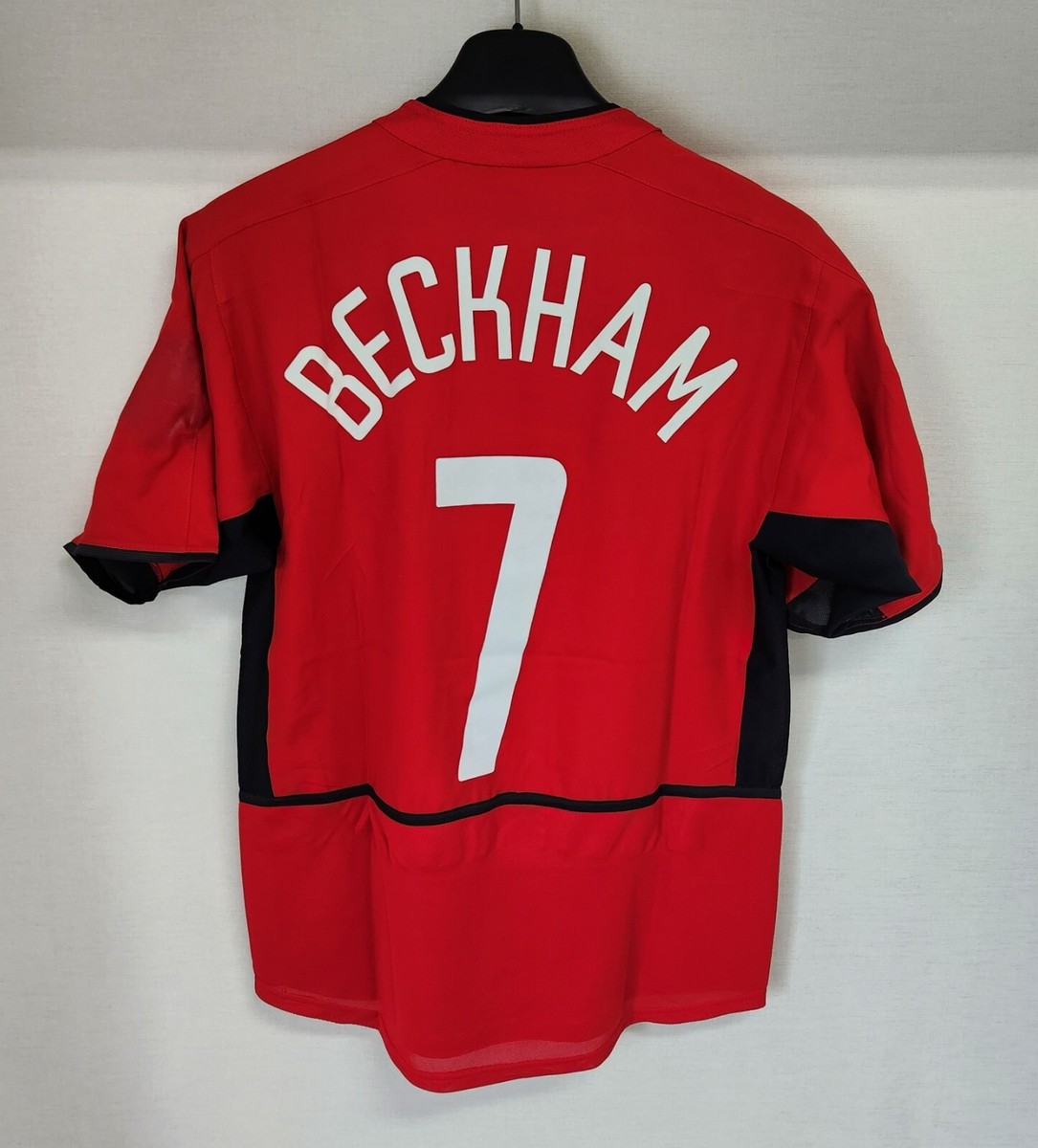 2002-03 Manchester United Home S/S No.7 BECKHAM UEFA CL 02 2002-03 Manchester United Home S/S No.7 BECKHAM UEFA CL 02