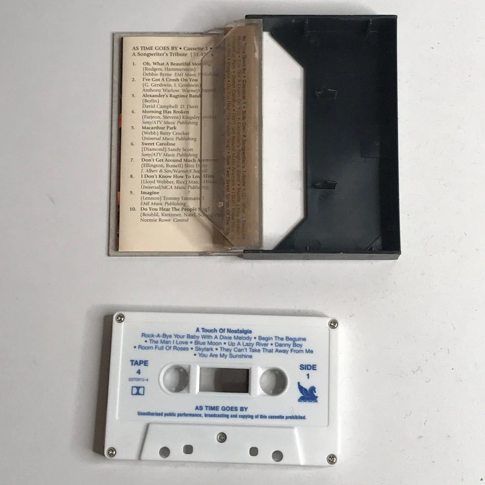 As Time Goes By Cassette Tape Great Songs Of The 70s Cassette Tape 2002 - Image 4 of 4