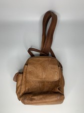 Tan Paul & Taylor Authentic Leather Small Backpack Sling Aa89