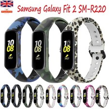 Image of For Samsung Galaxy Fit 2 SM-R220 Replacement Strap Silicone Watch Band Wristband