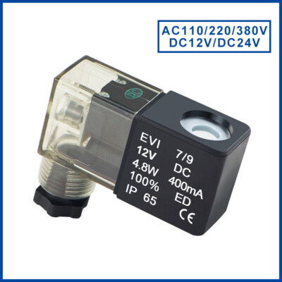 Air Pneumatic Solenoid Valve Coil Pneumatic Control Coil DC12/24 AC110/220/380V