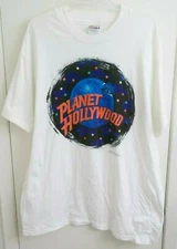 Planet Hollywood Logo T-Shirt Adult XL X-Large