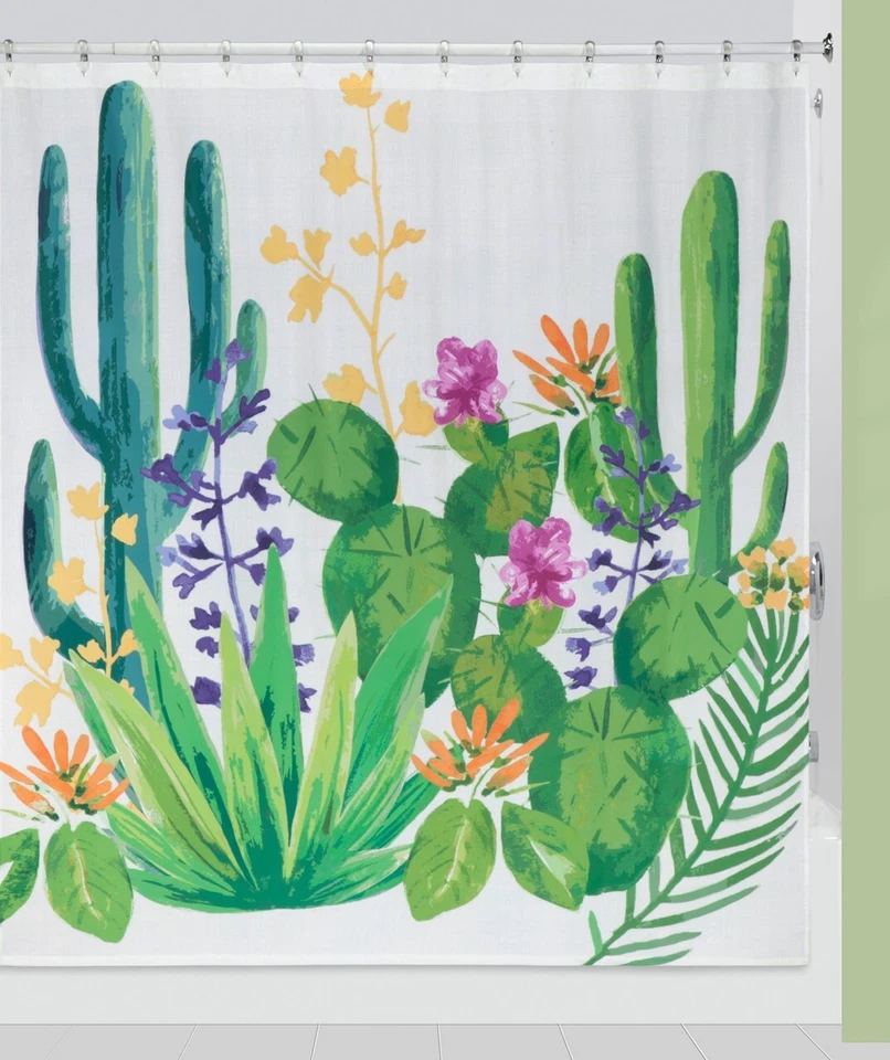 Creative Bath - Baja Green - Shower Curtain 72" x 72" - Image 1 of 1