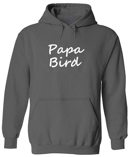 Papa Bird Mens Pullover Sweatshirt Hoodie Sweater Gift For New Dad Father Daddy - Picture 11 of 19