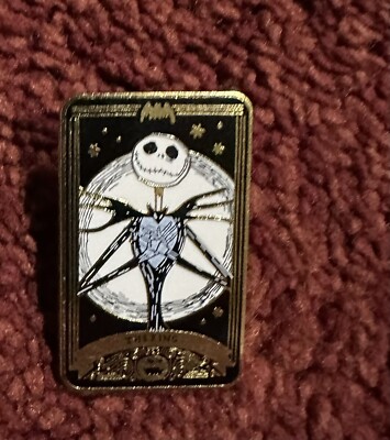 Disney Pin Loungefly Nightmare Before Christmas Tarot Card