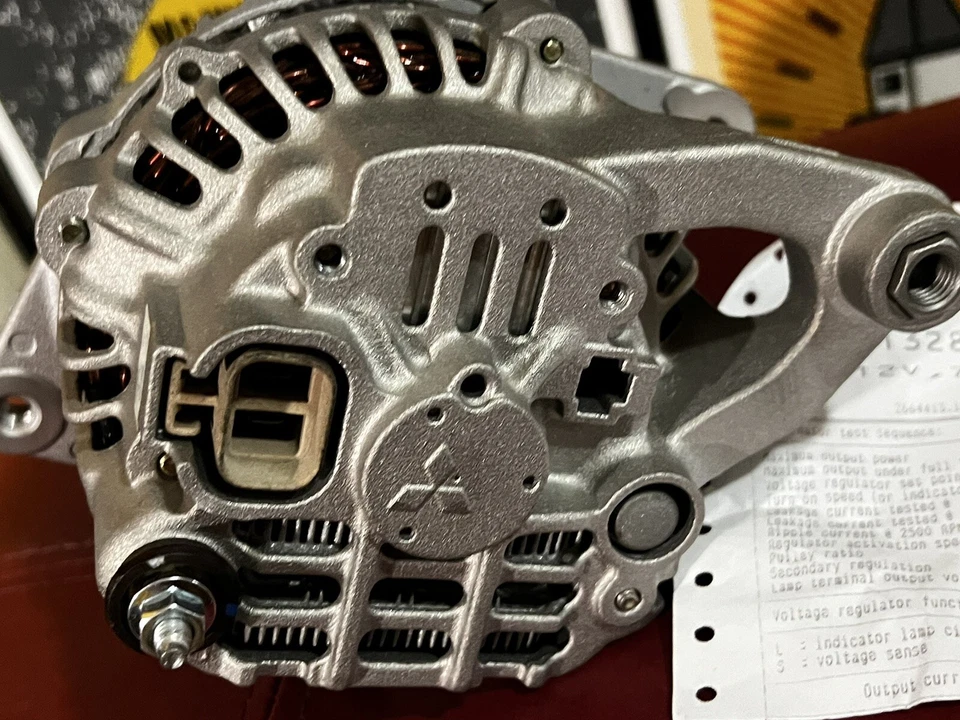 Alternador 13282 / A2T13977 reacondicionado y probado 12V 70A para Mazda 929 y MPV Foto 3 de 4