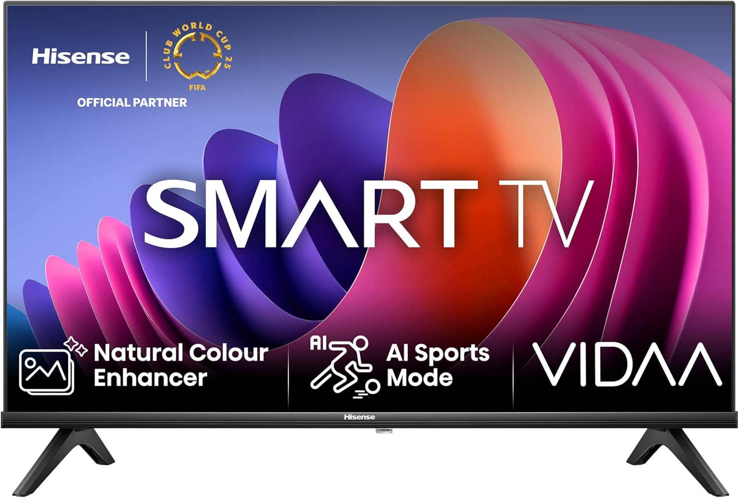 TV 32" HD Ready 32A4N, Smart TV VIDAA U7, Game Mode, Works with Alexa, Tuner DVB