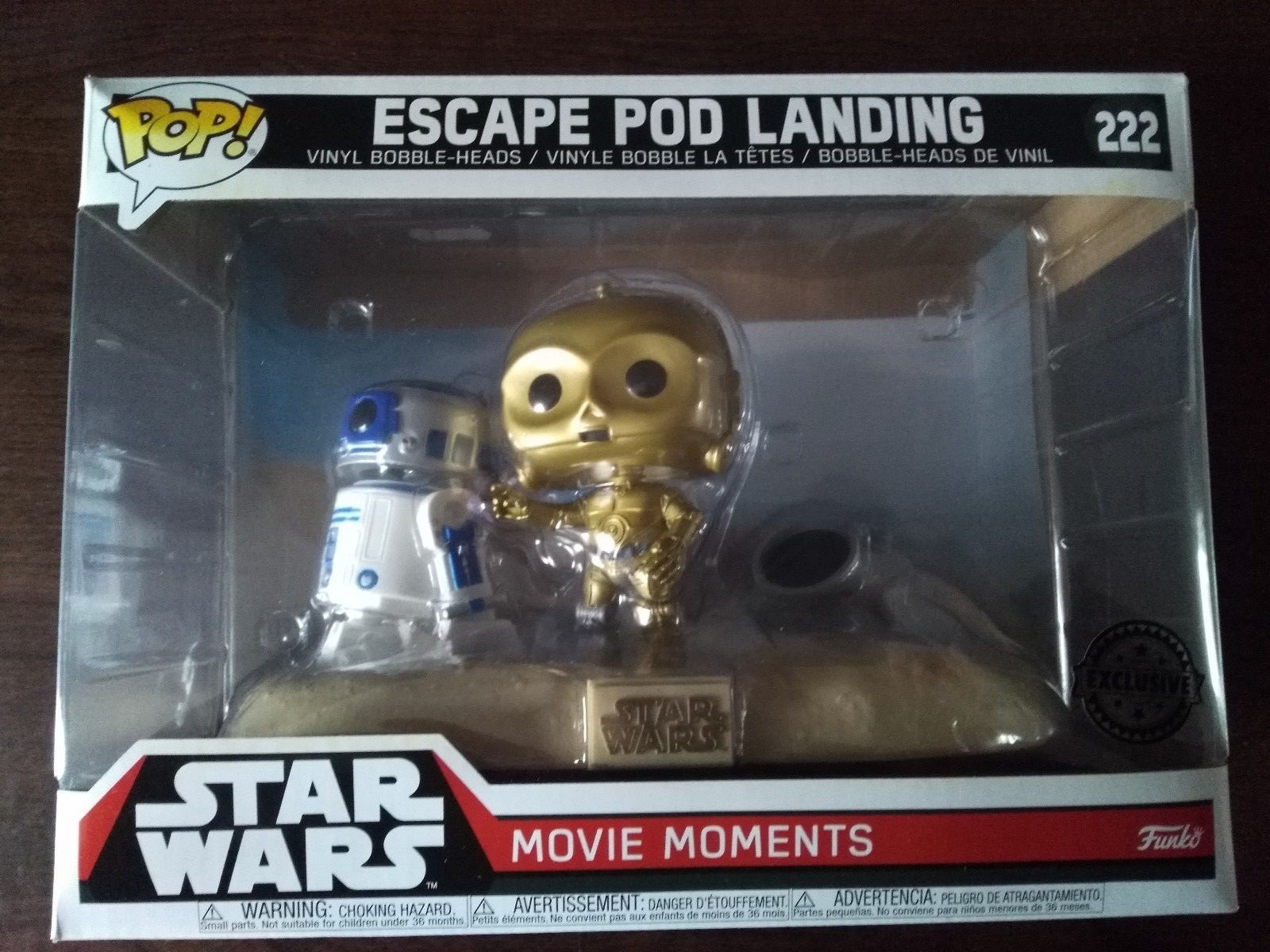 escape pod landing funko pop