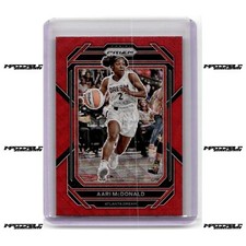 2023 Panini Prizm WNBA - Aari McDonald #5 Ruby Wave Prizm SP