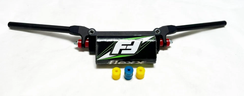 Manillar de enduro Fasst Flexx 10 grados curvado verde KTM todos los modelos de enduro  Foto 3 de 3